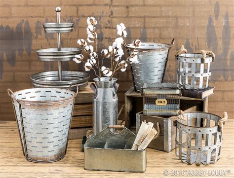 wholesale galvanized metal home decor